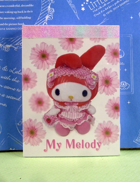 【震撼精品百貨】My Melody 美樂蒂~便條本_花朵