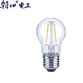 【Luxtek】 G45-2W 2W球型LED燈絲燈泡E27(白光) 3入