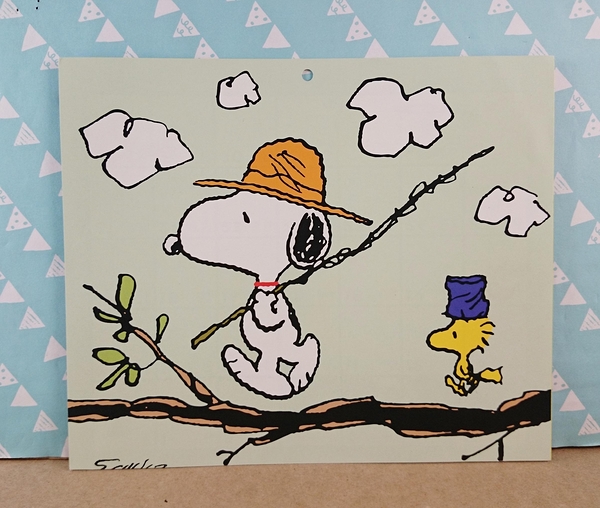 【震撼精品百貨】史奴比Peanuts Snoopy ~卡片_釣魚_魔術師