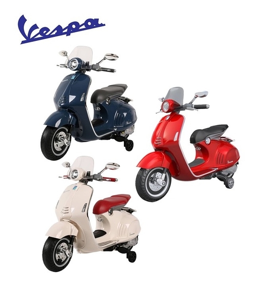 義大利《Vespa》偉士牌電動玩具車-(電動玩具車部落客推薦)【六甲媽咪】