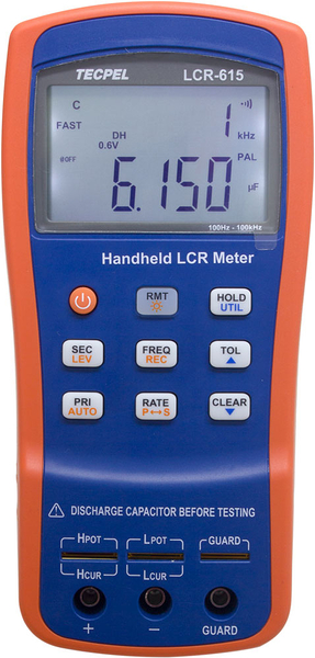 TECPEL 泰菱》LCRMeter 100KHz 電阻 電感 電容測試儀 RLC LCR-615 TECPEL