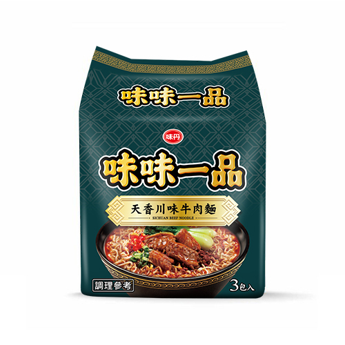 味味一品袋麵系列(珍味牛肉/珍味爌肉/皇朝牛筋/紅燒牛肉/麻辣臭豆腐/川味牛肉)(3入/袋)【愛買】 product thumbnail 7