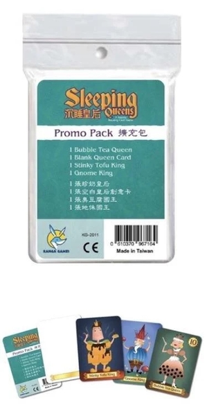 『高雄龐奇桌遊』 沉睡皇后周年版 擴充包 Sleeping Queens Promo Pack 繁體中文版 正版桌上遊戲專賣店