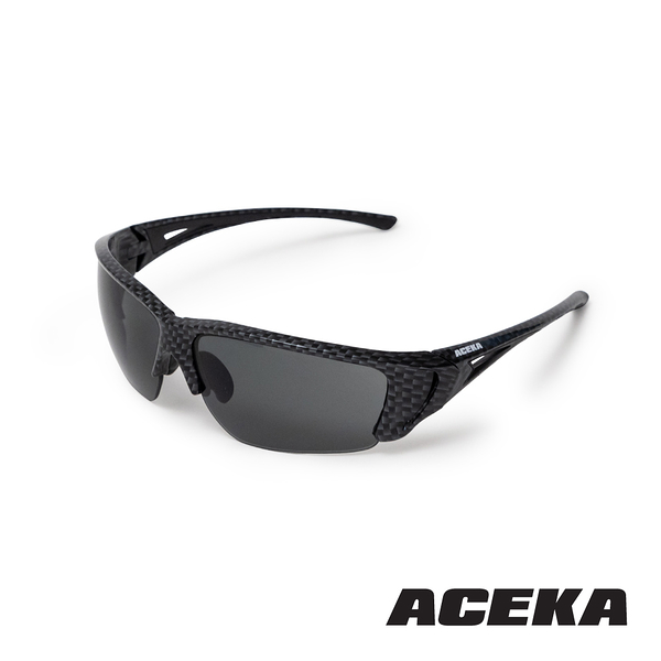 ACEKA T-Rex 時尚潮流碳纖紋格運動太陽眼鏡-含三組鏡片 WUZ 眼鏡 太陽眼鏡 運動 潮流配件