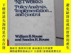 二手書博民逛書店Management罕見of Library Networks Policy Analysis， Implemen