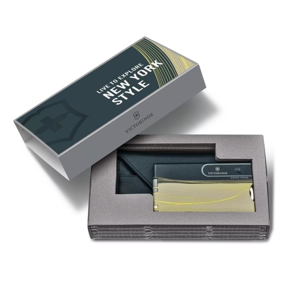 【Victorinox 瑞士維氏】瑞士刀 SWISS CARD CLASSIC NEW YORK STYLE 10用(0.7100.E223) product thumbnail 5