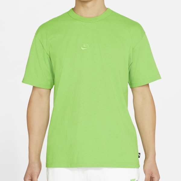 Nike 男裝 短袖上衣 純棉 刺繡 小Logo 綠【運動世界】DB3194-304
