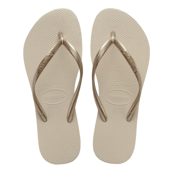 HAVAIANAS 哈瓦仕 SLIM 米白 基本款 人字拖 夾腳拖 女 40000300121W