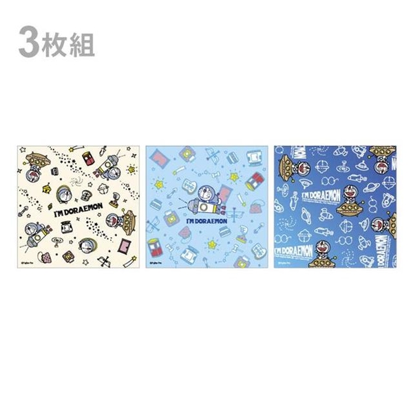 小禮堂 棉質餐巾3入組 迪士尼公主 冰雪奇緣 哆啦A夢 product thumbnail 4