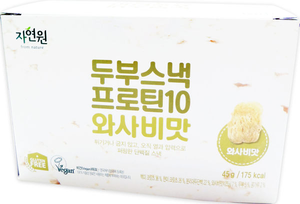 韓國原裝進口-豆腐蛋白餅乾-芥末