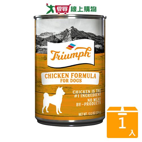 奔放犬用主食罐-無榖雞肉配方374G【愛買】