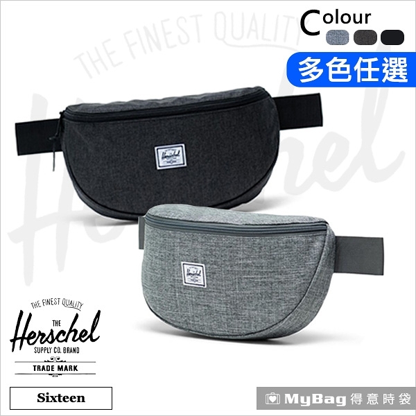 herschel 腰包 單肩包 側背包 經典織標logo sixteen 得意時袋