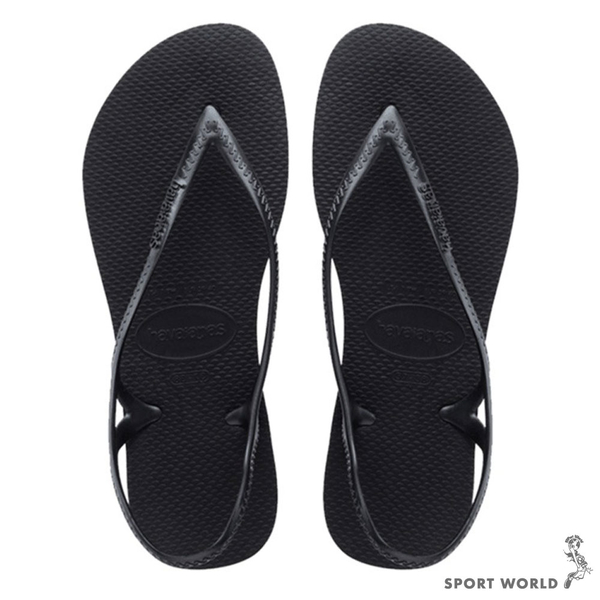 Havaianas 哈瓦仕 女鞋 涼鞋 拖鞋 黑【運動世界】4145746-0090W