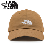【The North Face 棒球帽《棕色》】3SH3/刺繡LOGO休閒運動帽/休閒帽