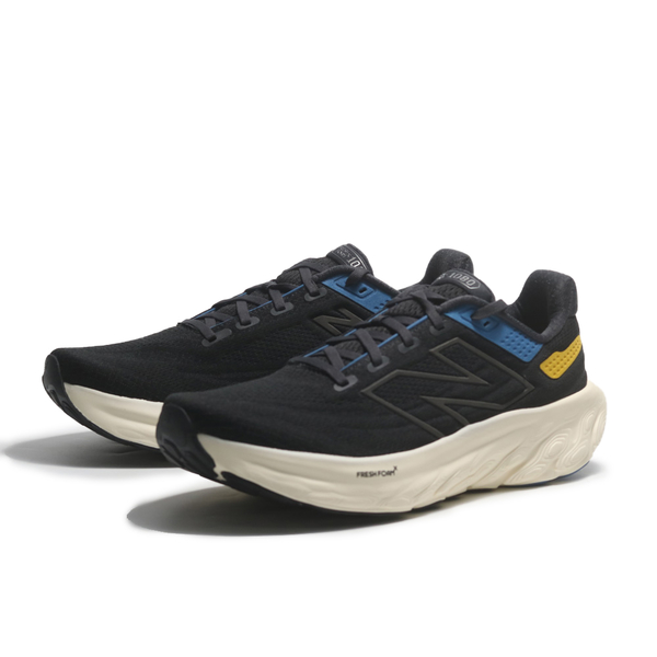 NEW BALANCE 慢跑鞋 NB1080 黑藍黃 2E寬楦 運動 男 M1080M13