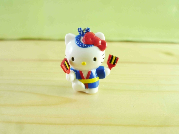 【震撼精品百貨】Hello Kitty 凱蒂貓~KITTY鎖圈-地域限定版吊飾-高知(藍)拿牌