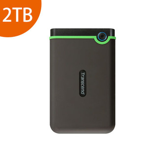 Transcend 創見 StoreJet 25M3S 2TB 綠色 USB3.1 2.5吋 超薄 行動外接硬碟(TS2TSJ25M3S)-富廉網