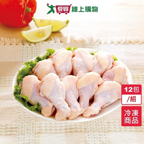 大成冷凍翅小腿三連包12包/組(1KG/包)【愛買冷凍】