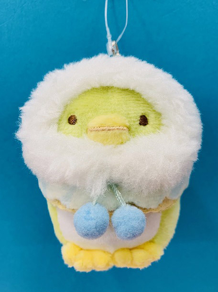 【震撼精品百貨】角落生物 Sumikko Gurashi~SAN-X 絨毛娃娃吊飾/鑰匙圈-企鵝#71157