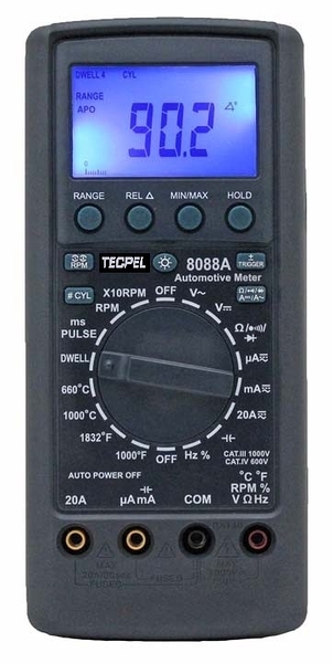泰菱電子◆DMM-8088A 汽車用電錶 TECPEL