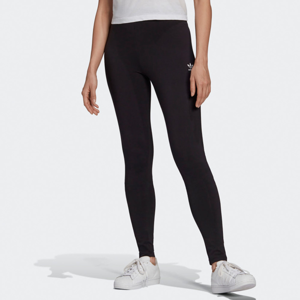 【五折出清】Adidas Originals TIGHTS 女裝 長褲 緊身 高腰 訓練 棉 黑【運動世界】H06625 product thumbnail 3