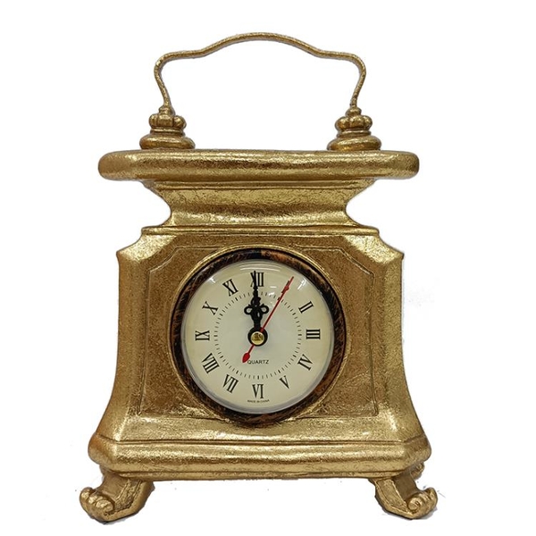 歐式鐘表客廳時鐘擺件大號坐鐘復古仿銅金色座鐘美式仿古臺鐘包郵