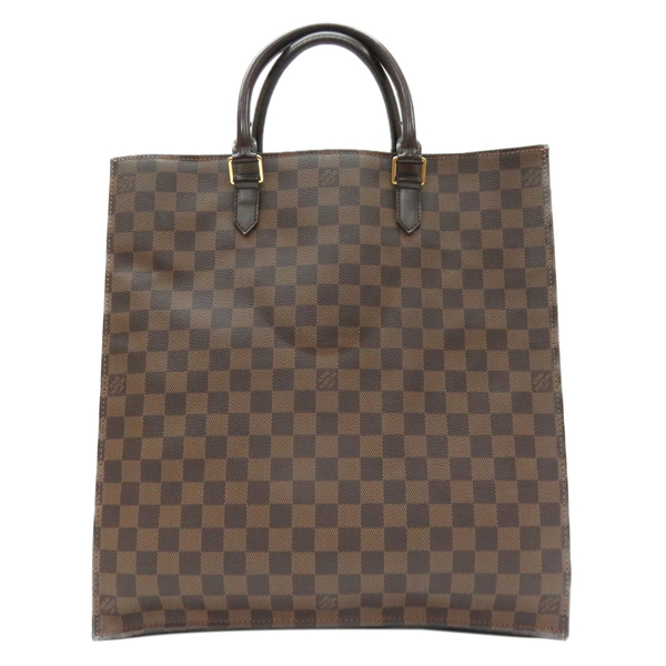 【二手名牌BRAND OFF】LOUIS VUITTON LV 路易威登 棋盤格 PVC塗層帆布 Sac Plat 手提包 N51140 product thumbnail 2