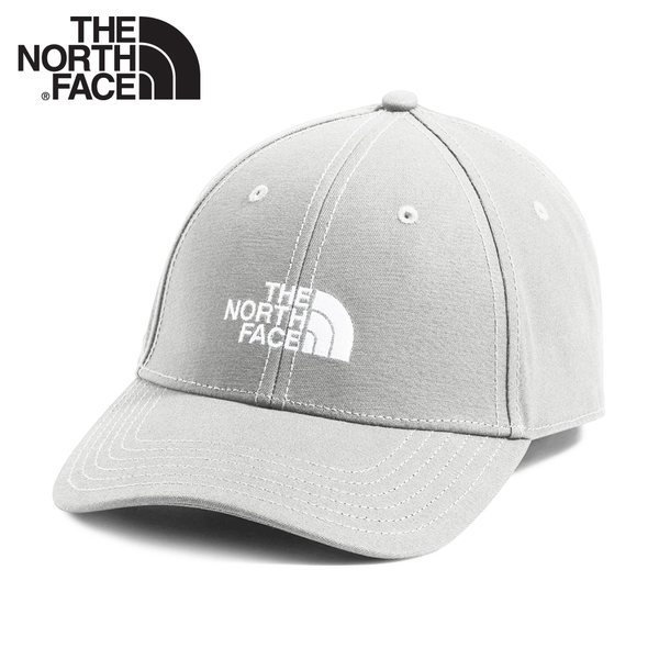 【The North Face 66 CLASSIC HAT 經典款棒球帽《灰》】4VT4/水洗棉透氣運動帽/鴨舌帽/遮陽帽