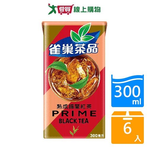 雀巢茶品熟成錫蘭紅茶300MLx6【愛買】