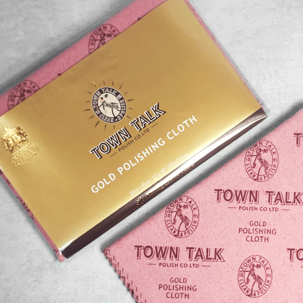 Town Talk Brilliant Gold Polishing Cloth - 12 x 18