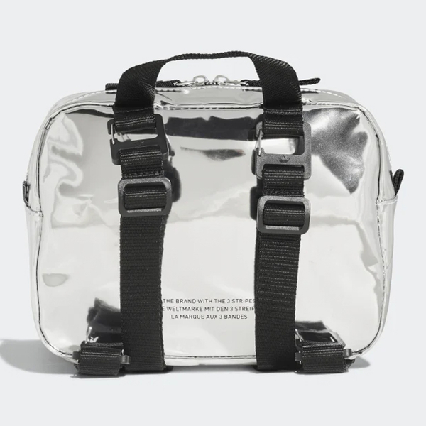【現貨】Adidas MINI AIRLINER 背包 後背包 休閒 反光 銀【運動世界】ED5881 product thumbnail 3