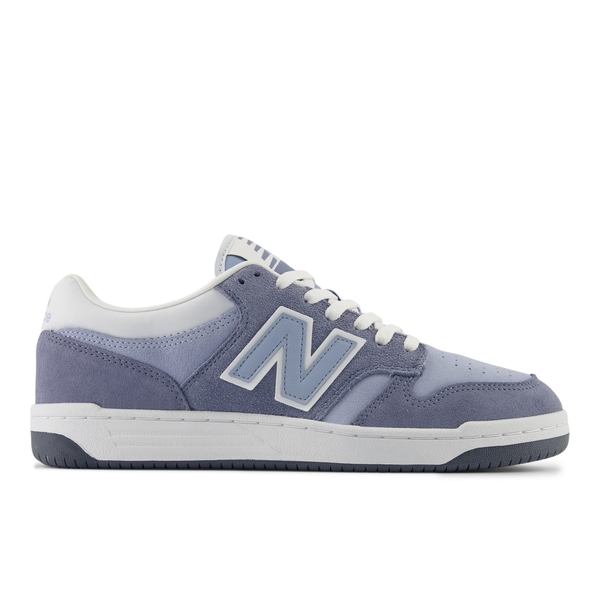 NEW BALANCE 480系列 復古鞋 休閒鞋 D楦 藍色 中性 女 穿搭 BB480LEB product thumbnail 4