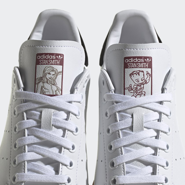 【出清】Adidas Marvel Stan Smith 女休閒鞋 星際異攻隊 格魯特 聯名 軟木塞 白【運動世界】GZ5989 product thumbnail 8