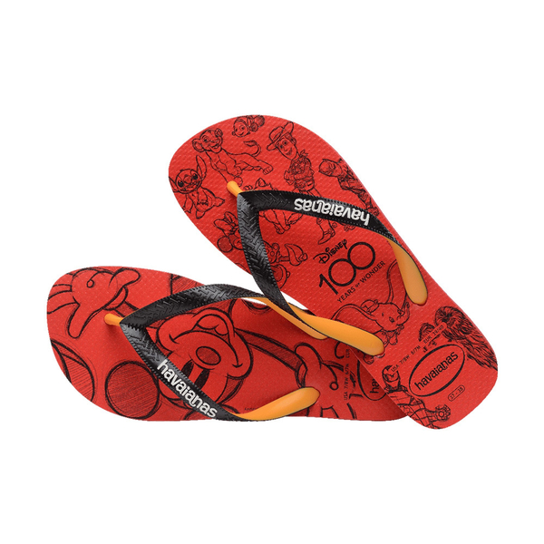 HAVAIANAS 哈瓦仕 紅 迪士尼100周年 夾腳拖 中性 41486112090U product thumbnail 2