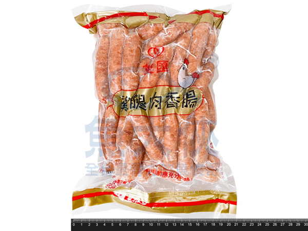 雙匯-雞腿肉香腸(1kg/包)#碎骨注意-2F6B【魚大俠】FF698 product thumbnail 2