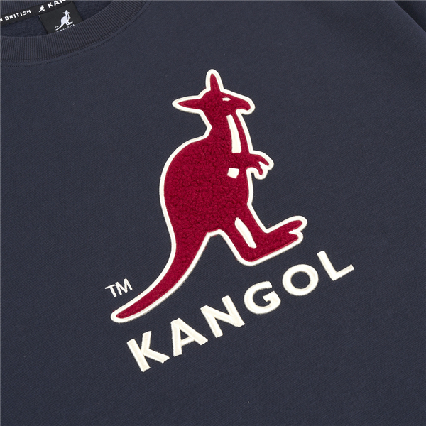 KANGOL 大學T 大LOGO 串標 寬版 袋鼠 圓領T 中性 63551003- product thumbnail 8