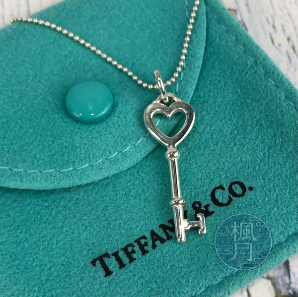 BRAND楓月 TIFFANY＆CO. 蒂芬妮 925純銀 鑰匙造型 項鍊 配件 配飾 飾品 銀飾