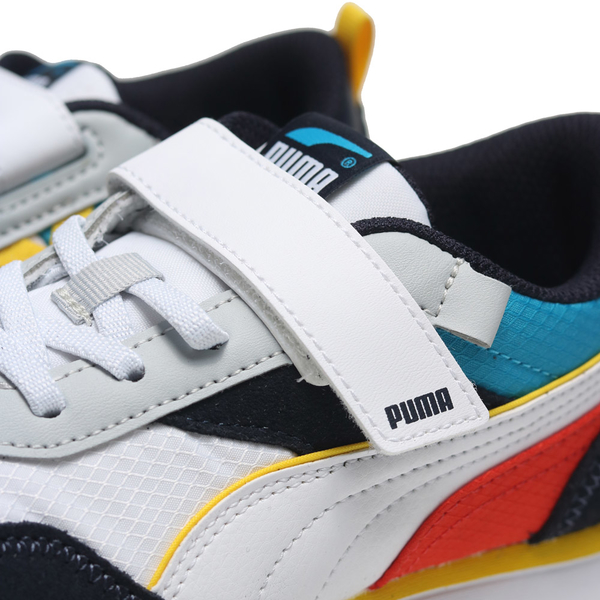 PUMA 童鞋 RIDER FV 深藍 橘白黃 休閒鞋 中童 38926612 product thumbnail 2