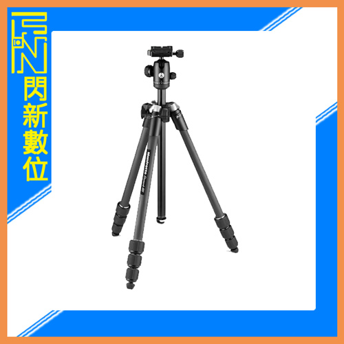 Manfrotto MKELMII4CMB-BH 碳纖 腳架 套組(附手機夾/藍芽遙控器)(公司貨)