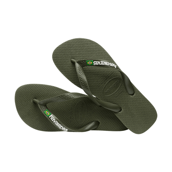 HAVAIANAS 哈瓦仕 人字拖 巴西國旗 墨綠 拖鞋 中性 41108503058U product thumbnail 2