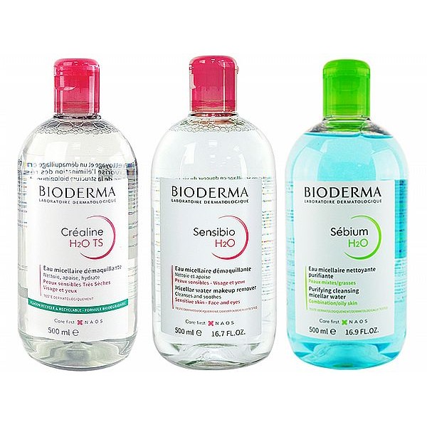 BIODERMA 高效潔膚液(500ml) 敏感肌／控油平衡(原淨研)／TS-加強保濕 款式可選【小三美日】 D645851 product thumbnail 2