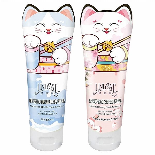 UNICAT 變臉貓 保濕淨膚溫和／超淨化柔潤洗面乳(100ml) 款式可選【小三美日】 DS019095