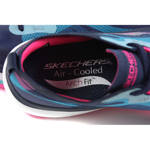 SKECHERS GOWALK ArchFit 運動鞋 健走鞋 女鞋 深藍/桃紅 124939NVMT no478 product thumbnail 7