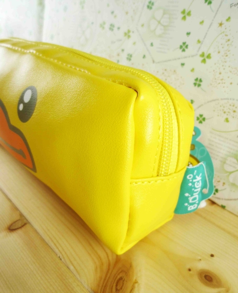 【震撼精品百貨】B.Duck_黃色小鴨~筆袋-黃色小鴨大臉圖案 product thumbnail 4