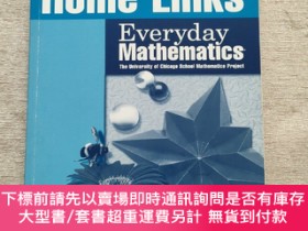二手書博民逛書店Everyday罕見Mathematics: Home LinksY177113 Home Links Hom