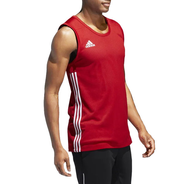 Adidas 3G Speed 愛迪達 球衣 紅 白 雙面穿 籃球服 球衣 透氣 上衣 刺繡 無袖 背心 t恤 DY6595