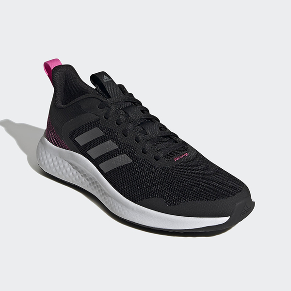 【出清】Adidas FluidStreet 女慢跑鞋 黑 粉【運動世界】H04605 product thumbnail 4