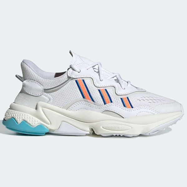 ADIDAS OZWEEGO 女鞋 老爹鞋 慢跑 休閒 反光 復古 白【運動世界】EF4290