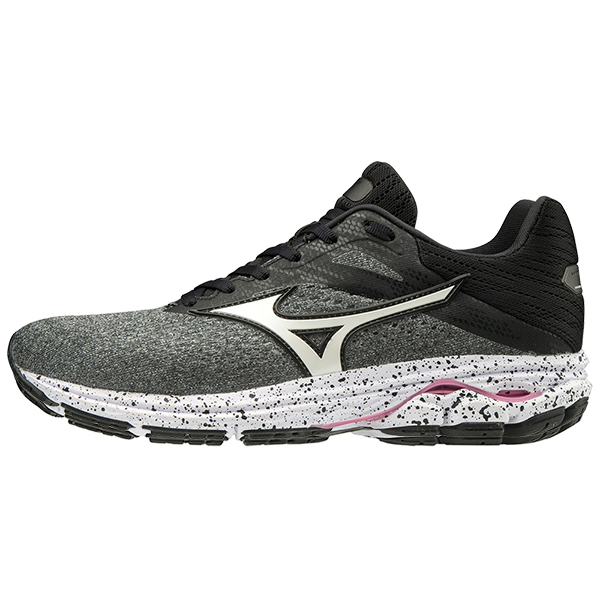 MIZUNO WAVE RIDER 23 女鞋 慢跑 路跑 避震 穩定 柔軟 DROP 12mm 灰【運動世界】J1GD190372