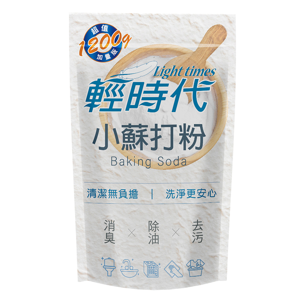 皂福輕時代小蘇打粉1200g*12包/箱